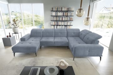 Hagglund Hjørnesofa m. Divan - Lysegrå - Møbler - Sofaer - Hjørnesofaer - Hjørnesofa med divan