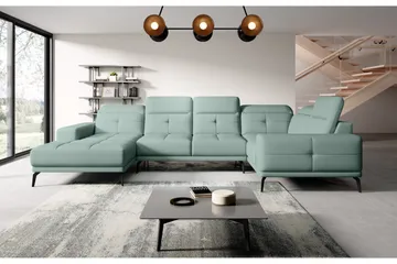 Hagglund Hjørnesofa m. Divan - Lysegrønn - Møbler - Sofaer - Hjørnesofaer - Hjørnesofa med divan