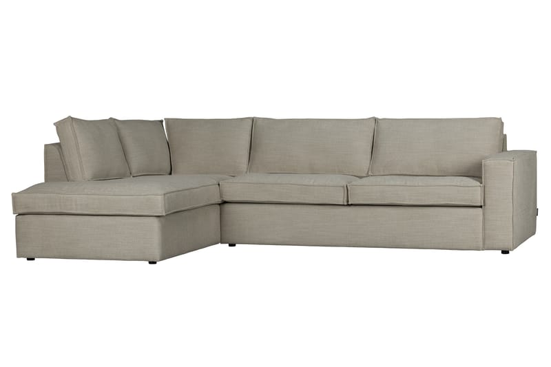 Hearness 3-seters Sofa med Sjeselong Venstre - Natur - Møbler - Sofaer - Hjørnesofaer