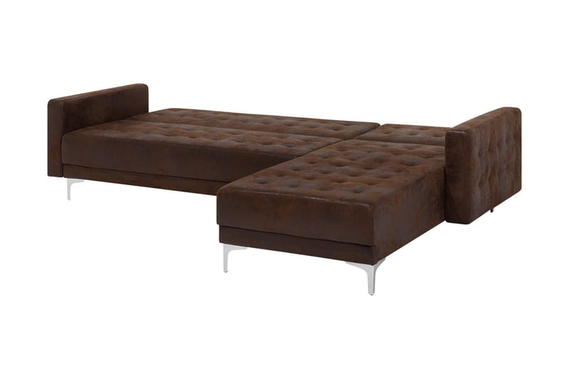 Hjørnesofa Aberdeen 267 cm - Brun - Møbler - Sofaer - Hjørnesofaer