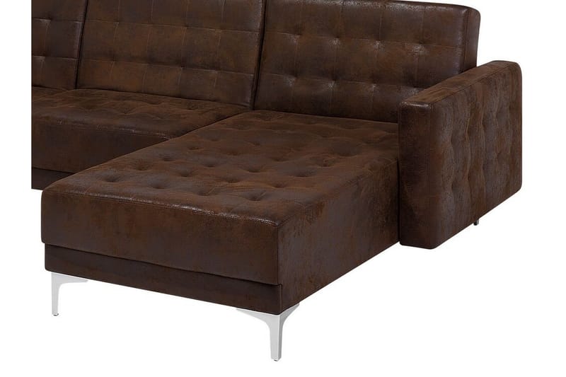 Hjørnesofa Aberdeen 267 cm - Brun - Møbler - Sofaer - Hjørnesofaer