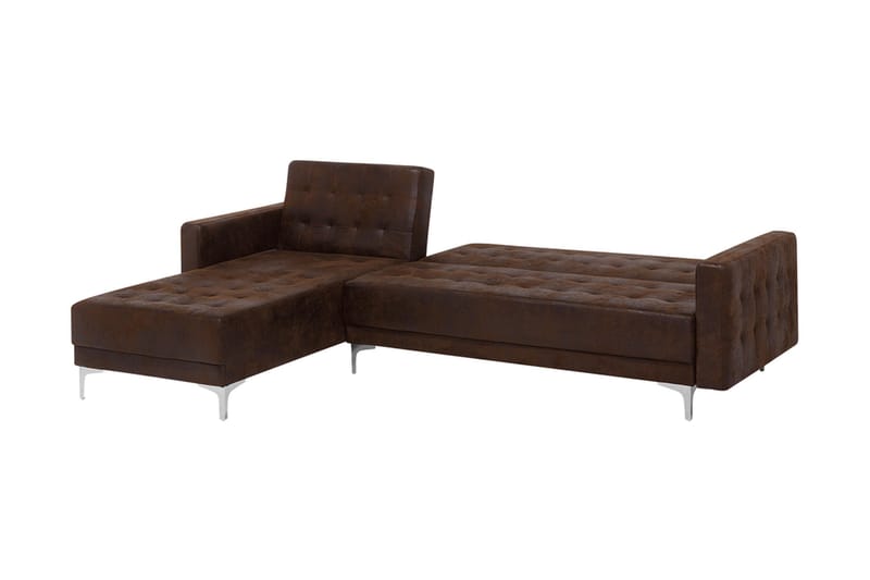 Hjørnesofa Aberdeen 267 cm - Brun - Møbler - Sofaer - Hjørnesofaer