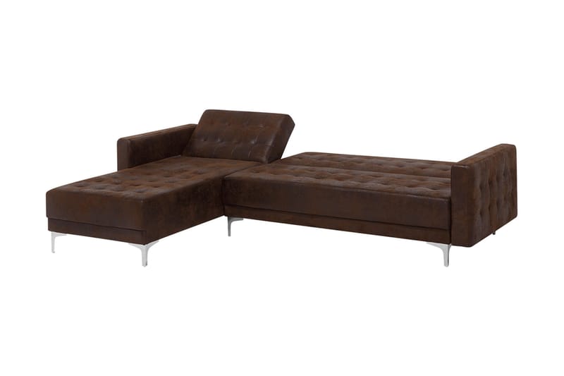 Hjørnesofa Aberdeen 267 cm - Brun - Møbler - Sofaer - Hjørnesofaer