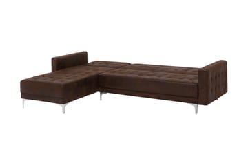 Hjørnesofa Aberdeen 267 cm - Brun - Møbler - Sofaer - Hjørnesofaer