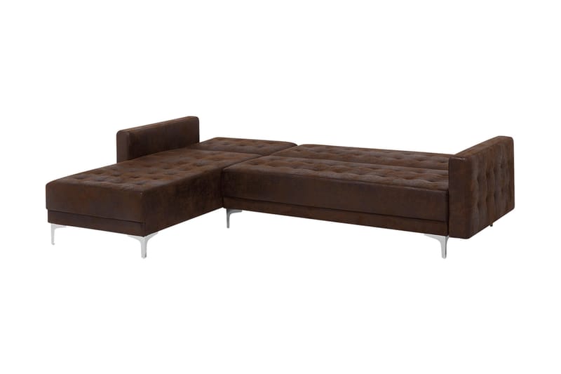Hjørnesofa Aberdeen 267 cm - Brun - Møbler - Sofaer - Hjørnesofaer