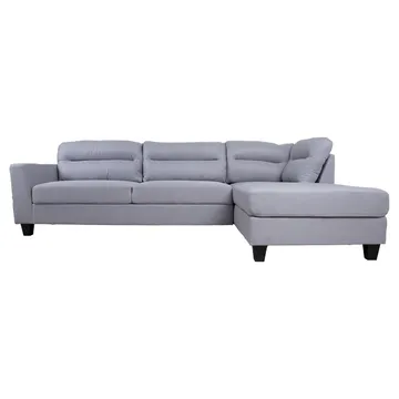 Hjørnesofa Asknor Høyre - Lys grå - Møbler - Sofaer - Sofaer med sjeselong