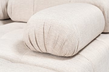 Hjørnesofa Belgin 3-sits - Lyse brun - Møbler - Sofaer - Sofaer med sjeselong - 4 seters sofa med divan