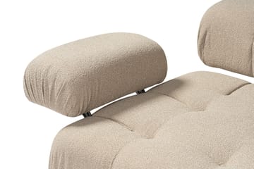 Hjørnesofa Belgin 3-sits - Peach - Møbler - Sofaer - Hjørnesofaer