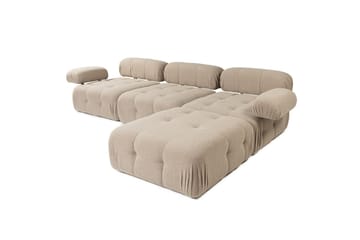Hjørnesofa Belgin 3-sits - Peach - Møbler - Sofaer - Hjørnesofaer