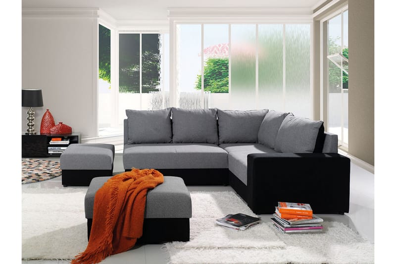 Hjørnesofa Bono 210x190x80 cm - Møbler - Sofaer - Hjørnesofaer