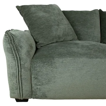 Hjørnesofa Denvi Høyre - mintgrønn - Møbler - Sofaer - Hjørnesofaer - Hjørnesofa med divan