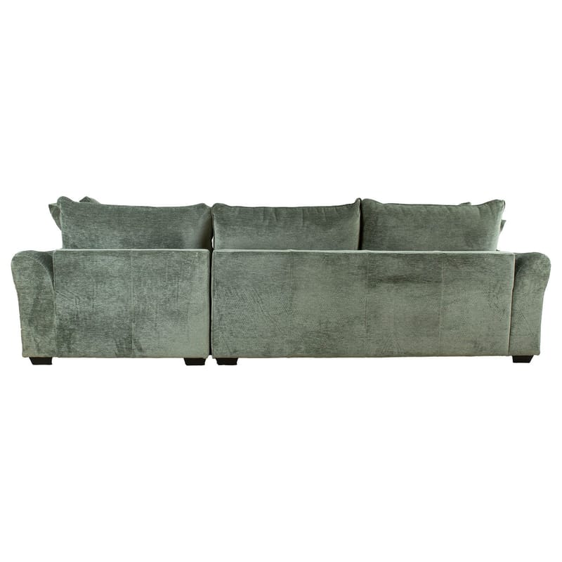 Hjørnesofa Denvi Høyre - mintgrønn - Møbler - Sofaer - Hjørnesofaer - Hjørnesofa med divan