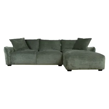 Hjørnesofa Denvi Høyre - mintgrønn - Møbler - Sofaer - Hjørnesofaer - Hjørnesofa med divan