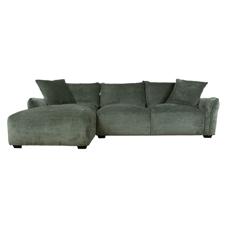 Hjørnesofa Denvi Venstre - mintgrønn - Møbler - Sofaer - Hjørnesofaer - Hjørnesofa med divan