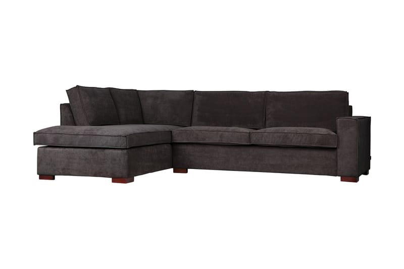 Hjørnesofa Hinata Venstre - Mørkgrå - Møbler - Sofaer - Hjørnesofaer