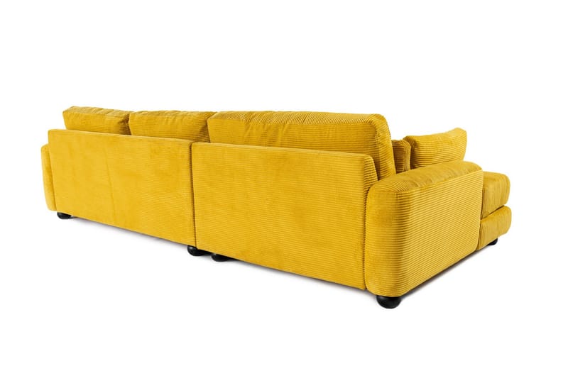 Hjørnesofa Maddington 3-sits - Olive - Hjørnesofaer