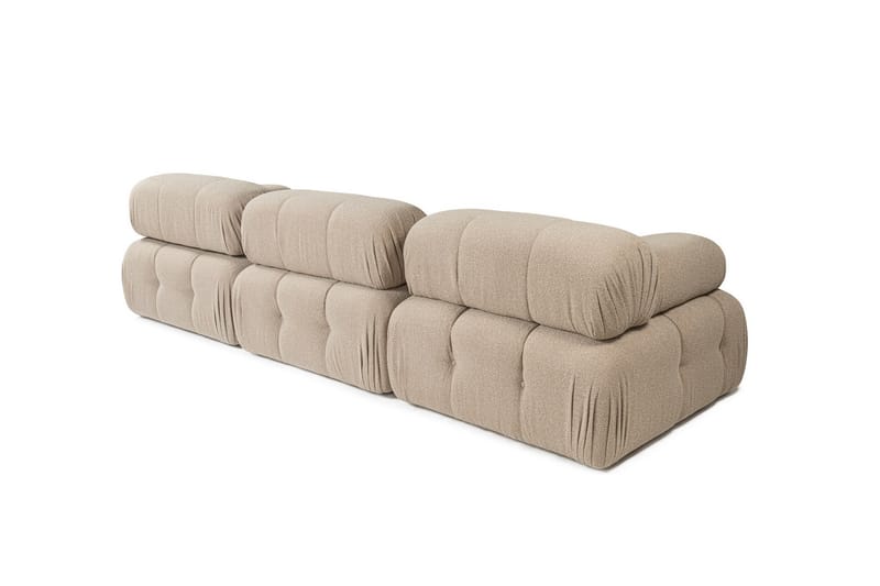 Hjørnesofa Mahito 3-sits - Peach - Hjørnesofaer