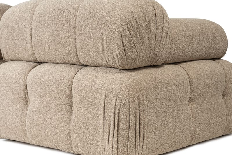 Hjørnesofa Mahito 3-sits - Peach - Hjørnesofaer