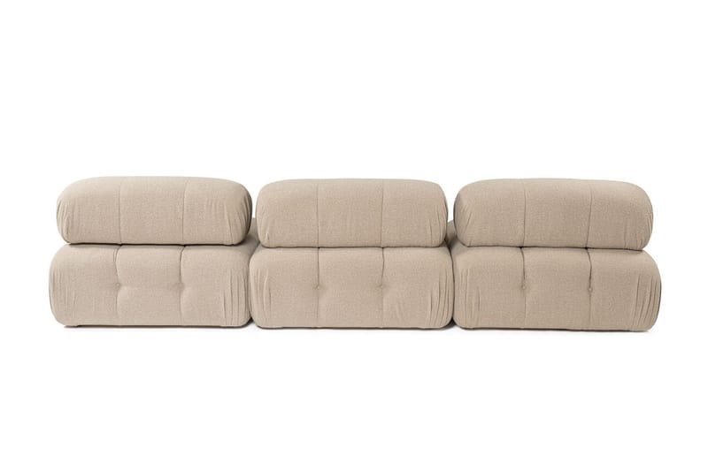 Hjørnesofa Mahito 3-sits - Peach - Hjørnesofaer