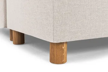 Crazy 6-seters Venstrevendt U-formet Large Hjørnesofa med Divan i Stoff - Beige - Møbler - Sofaer - Hjørnesofaer - Hjørnesofa med divan