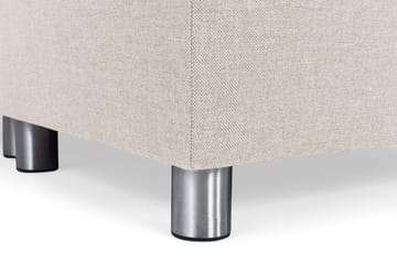 Crazy 6-seters Venstrevendt U-formet Large Hjørnesofa med Divan i Stoff - Beige - Møbler - Sofaer - Hjørnesofaer