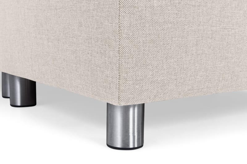 Crazy 6-seters Venstrevendt U-formet Large Hjørnesofa med Divan i Stoff - Beige - Møbler - Sofaer - Hjørnesofaer