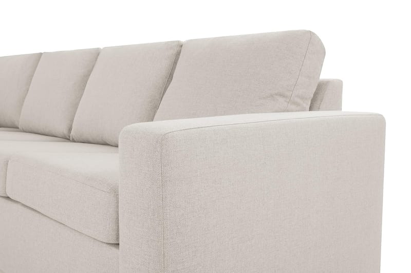 Crazy 6-seters Venstrevendt U-formet Large Hjørnesofa med Divan i Stoff - Beige - Møbler - Sofaer - Hjørnesofaer