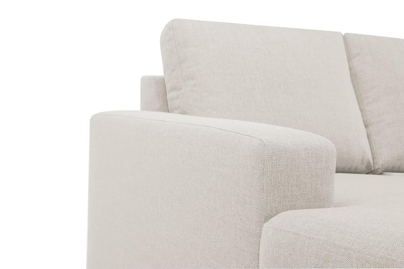 Crazy 6-seters Venstrevendt U-formet Large Hjørnesofa med Divan i Stoff - Beige - Møbler - Sofaer - Hjørnesofaer