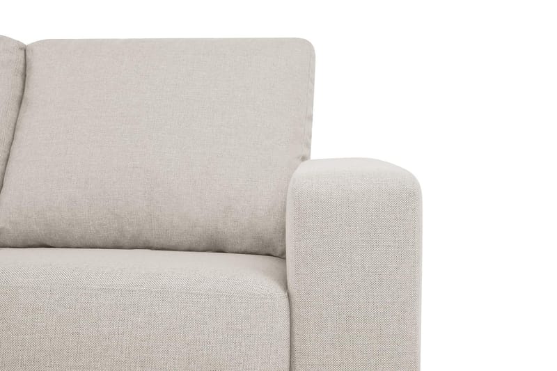 Crazy 6-seters Venstrevendt U-formet Large Hjørnesofa med Divan i Stoff - Beige - Møbler - Sofaer - Hjørnesofaer