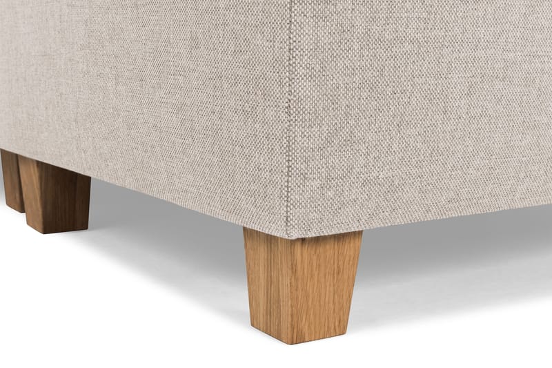 Crazy 6-seters Venstrevendt U-formet Large Hjørnesofa med Divan i Stoff - Beige - Møbler - Sofaer - Hjørnesofaer