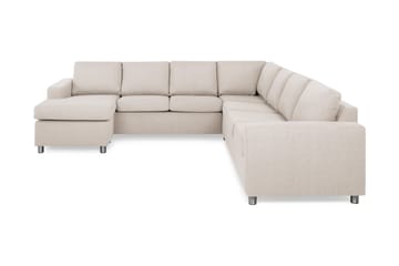 Runde metallben - Beige