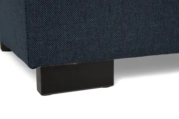 Crazy 7-seters Høyrevendt U-formet XX-Large Hjørnesofa med Divan i Stoff - Blå - Møbler - Sofaer - Hjørnesofaer - Hjørnesofa med divan