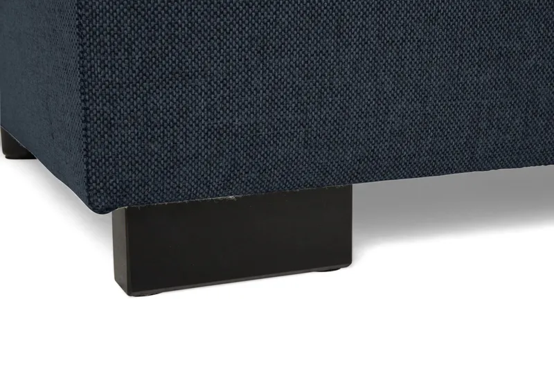 Crazy 7-seters Høyrevendt U-formet XX-Large Hjørnesofa med Divan i Stoff - Blå - Møbler - Sofaer - Hjørnesofaer - Hjørnesofa med divan