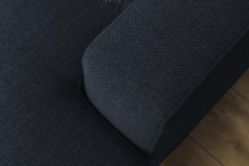 Crazy 7-seters Høyrevendt U-formet XX-Large Hjørnesofa med Divan i Stoff - Blå - Møbler - Sofaer - Hjørnesofaer - Hjørnesofa med divan