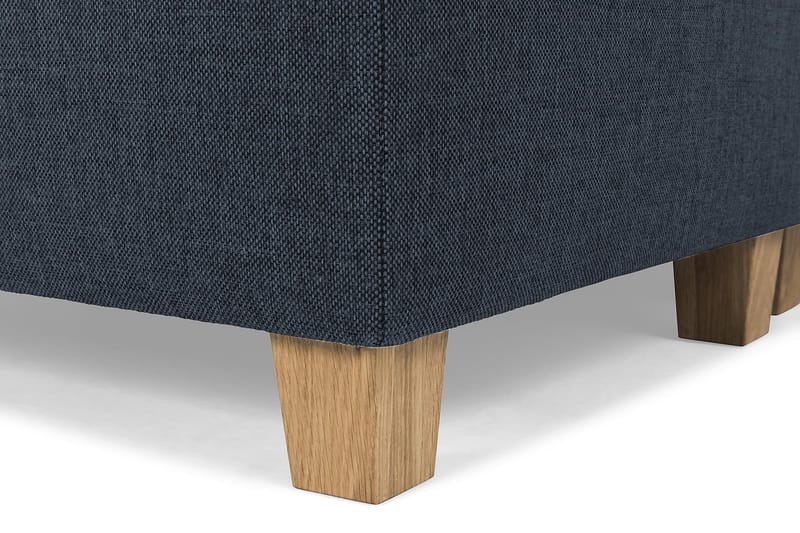 Crazy 7-seters Høyrevendt U-formet XX-Large Hjørnesofa med Divan i Stoff - Blå - Møbler - Sofaer - Hjørnesofaer - Hjørnesofa med divan