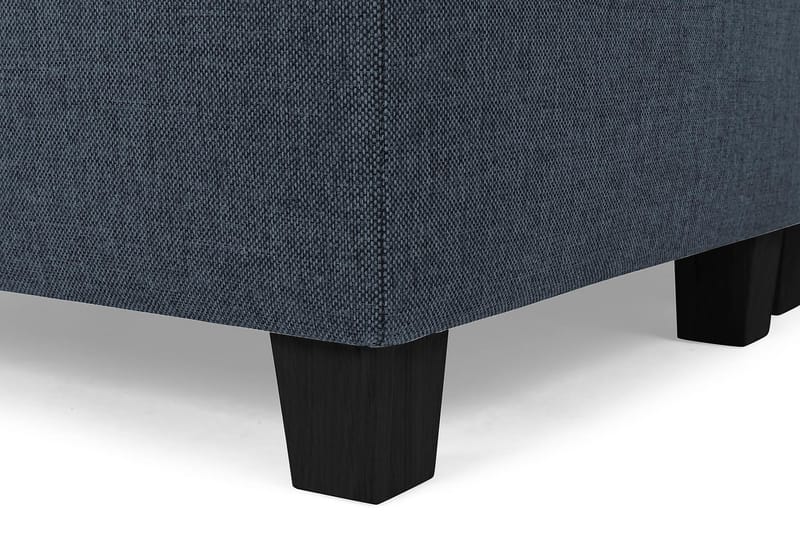 Crazy 7-seters Høyrevendt U-formet XX-Large Hjørnesofa med Divan i Stoff - Blå - Møbler - Sofaer - Hjørnesofaer - Hjørnesofa med divan