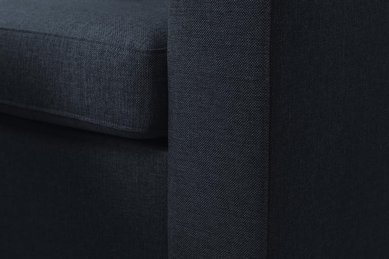 Crazy 7-seters Høyrevendt U-formet XX-Large Hjørnesofa med Divan i Stoff - Blå - Møbler - Sofaer - Hjørnesofaer - Hjørnesofa med divan