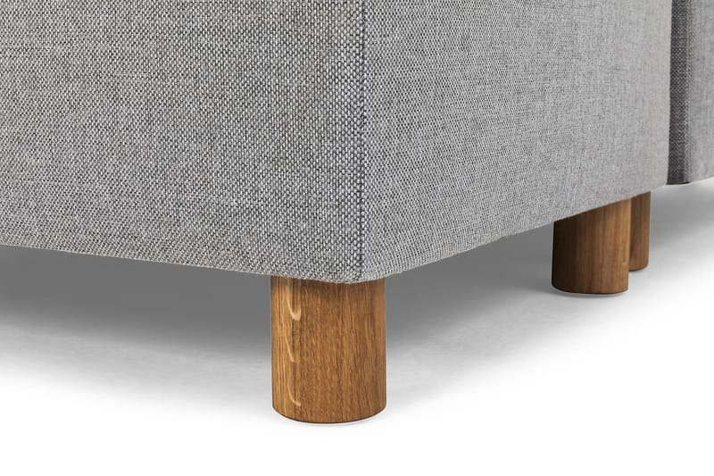 Crazy 7-seters Høyrevendt U-formet XX-Large Hjørnesofa med Divan i Stoff - Grå - Møbler - Sofaer - Hjørnesofaer - Hjørnesofa med divan