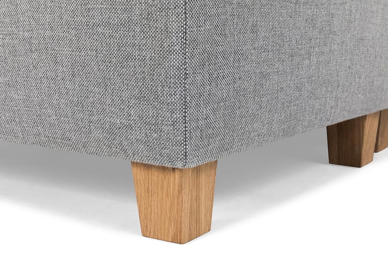 Crazy 7-seters Høyrevendt U-formet XX-Large Hjørnesofa med Divan i Stoff - Grå - Møbler - Sofaer - Hjørnesofaer - Hjørnesofa med divan