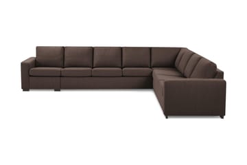 Crazy 7-seters Vendbar L-formet XX-Large Hjørnesofa i Stoff