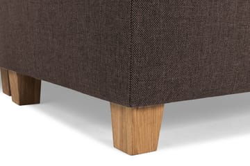 Crazy 7-seters Vendbar L-formet XX-Large Hjørnesofa i Stoff - Brun - Møbler - Sofaer - Hjørnesofaer