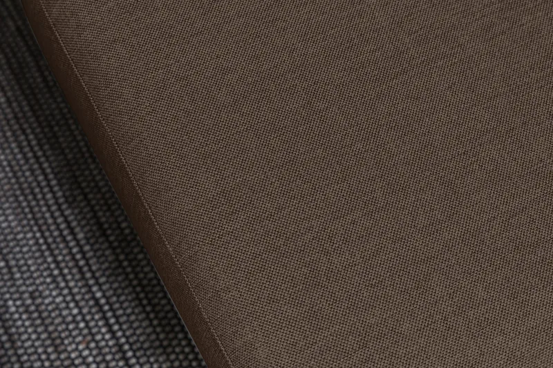 Crazy 7-seters Vendbar L-formet XX-Large Hjørnesofa i Stoff - Brun - Møbler - Sofaer - Hjørnesofaer