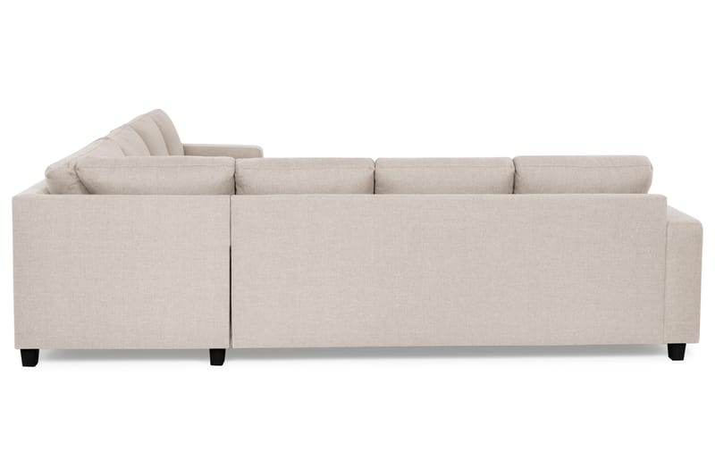 Hjørnesofa Nevada med Divan Large Venstre - Beige - Hjørnesofa med divan - Hjørnesofaer