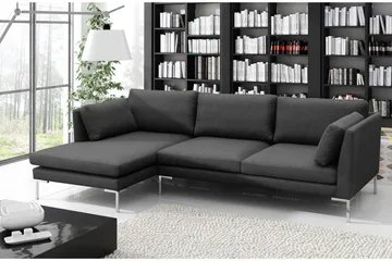 Ocean Divansofa 278x162x86 cm - Mørkegrå - Møbler - Sofaer - Sovesofaer - Sovesofa divan