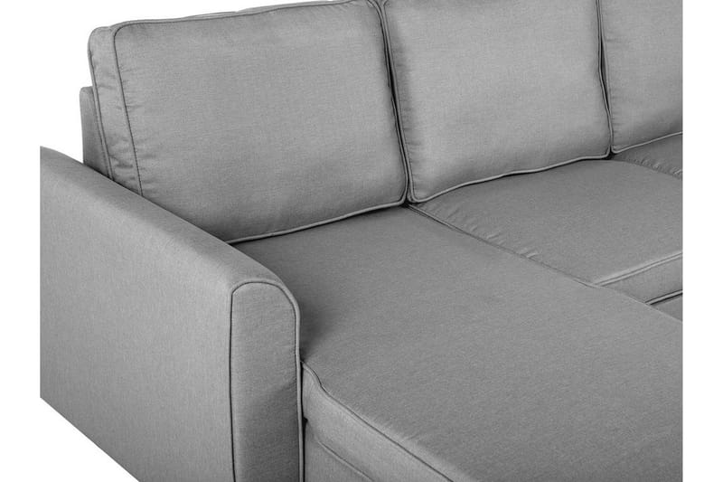 Hjørnesofa Nesna 228 cm - Grå - Møbler - Sofaer - Sovesofaer - Hjørnesovesofa