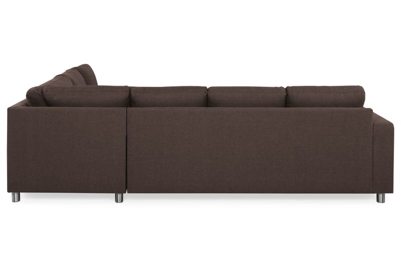 Hjørnesofa Nevada Large Vendbar - Brun - Hjørnesofaer