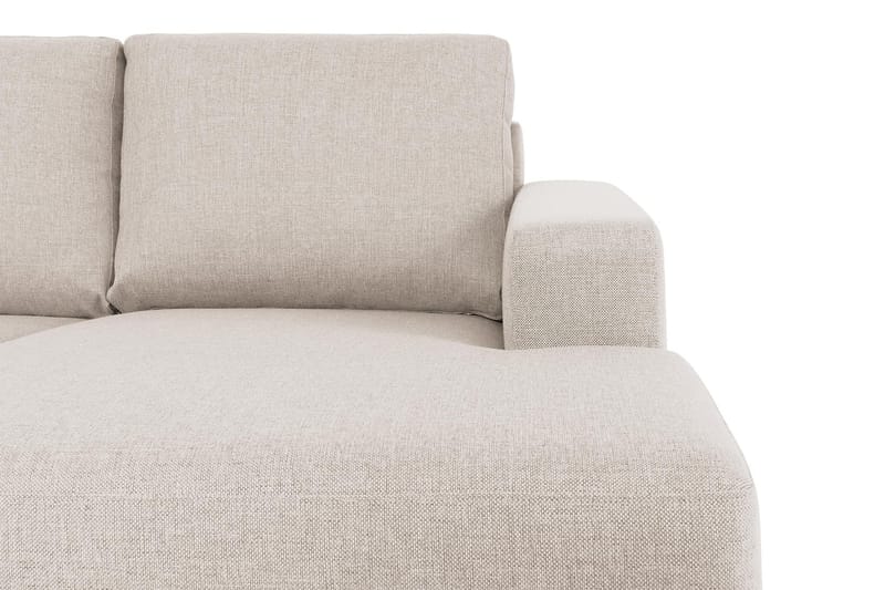 Hjørnesofa Nevada XXL med Divan Høyre - Beige - Hjørnesofa med divan - Hjørnesofaer