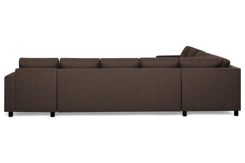 Hjørnesofa Nevada XXL med Divan Høyre - Brun - Hjørnesofa med divan - Hjørnesofaer