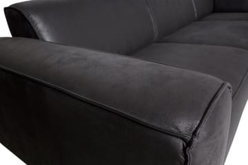Hjørnesofa Nowell - Svart - Møbler - Sofaer - Hjørnesofaer