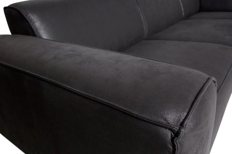 Hjørnesofa Nowell - Svart - Møbler - Sofaer - Hjørnesofaer